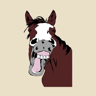 Funny Horse Laughing T-Shirt