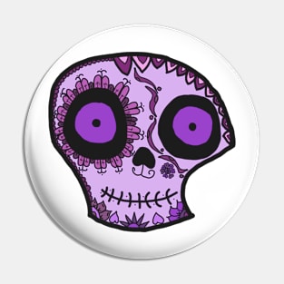 Skull de los muertos Pin