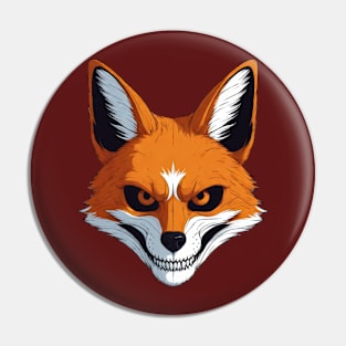 The Menacing Fox Pin