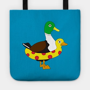 Duck and lifebuoy Tote