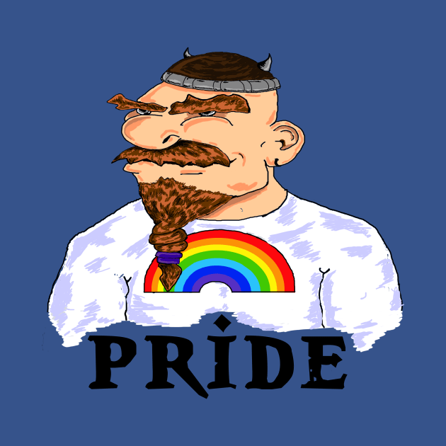 Dwarven Gay Pride by JaxRuan