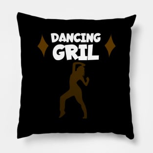 Dancing girl Pillow