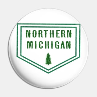 Northern Michigan - (distressed) Pin