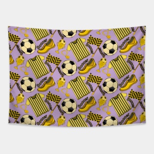 Soccer Pattern Tapestry