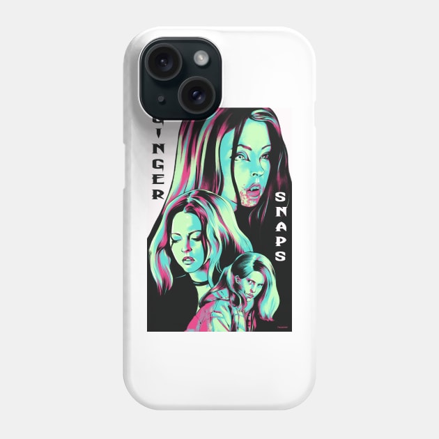 Ginger Snaps Movie Art Phone Case by PhilRayArt