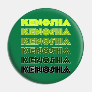 Green Kenosha (Inline) Pin