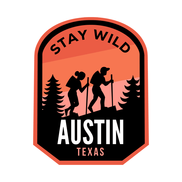 Austin Texas Hiking in Nature by HalpinDesign