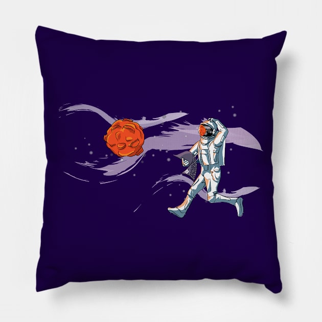 Space Trip Pillow by ADMDesigning