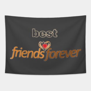 best friend forever new t-shirt design Tapestry