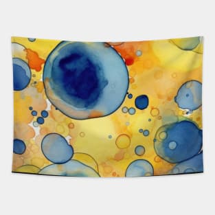 Abstract oil and water mix background Tapestry