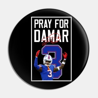 Pray for 3 damar Pin