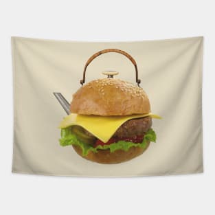 Kettle hamburger Tapestry