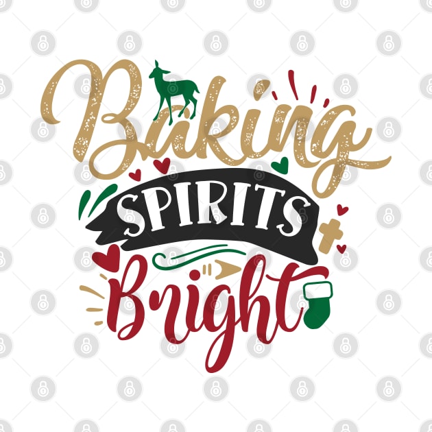 Baking Spirits Bright by Peach Lily Rainbow