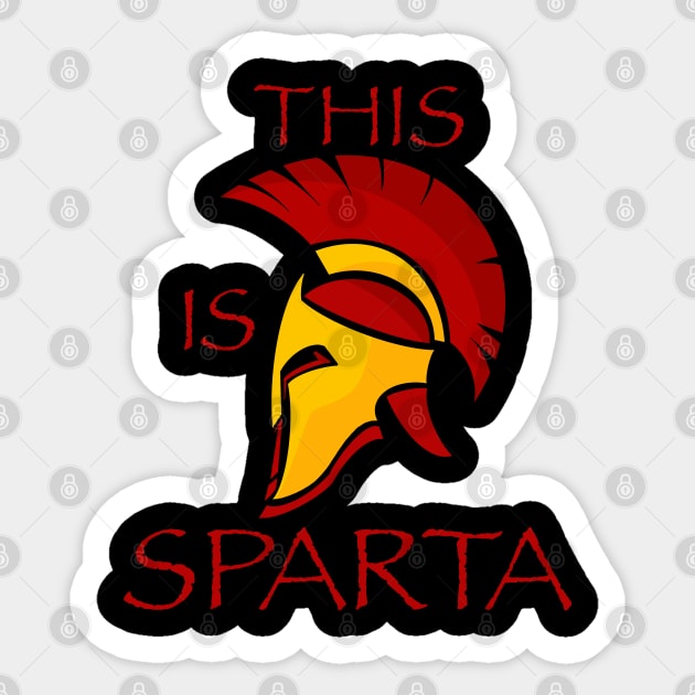 Sparta / This is Sparta Sticker