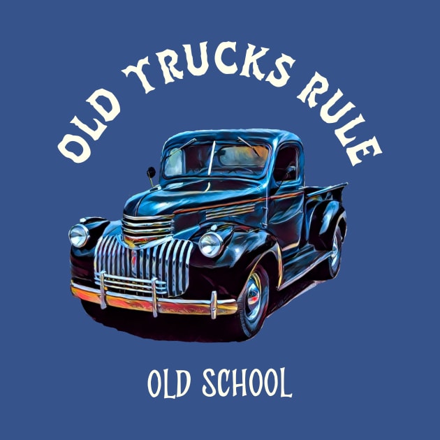 Chevrolet Truck Old Trucks Rule 1940’s 3100 by T Madness Designs