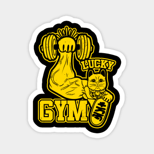 Lucky Gym Yellow Magnet