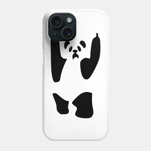 Naughty Panda Phone Case by visualangel