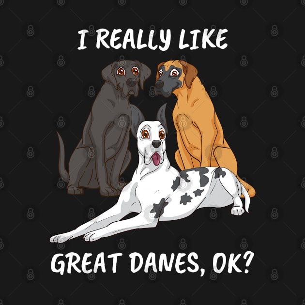 Great Dane Dog Lover Women Dog Owner Men Great Dane by PomegranatePower