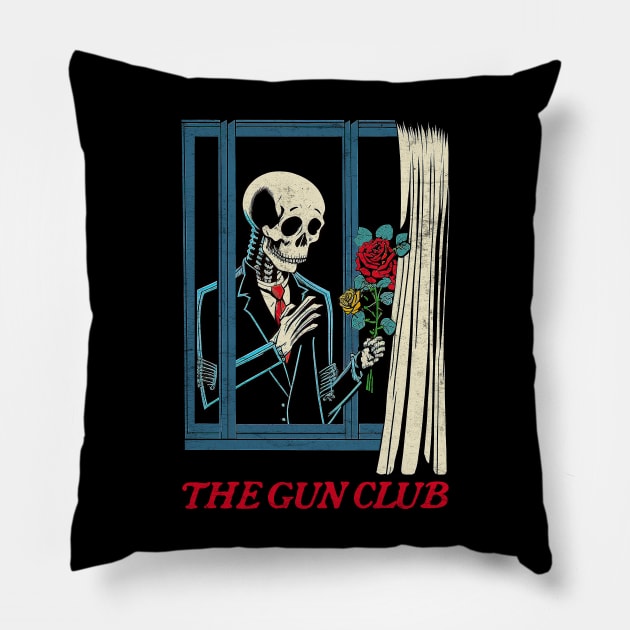 The Gun Club •  • Original Fan Design Pillow by unknown_pleasures