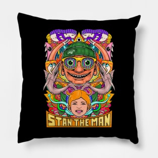 Stan The Man design by Voodoo Salad Pillow