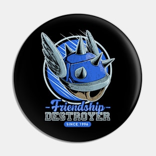 Friendship Destroyer - Nostalgic Racing Game Pin