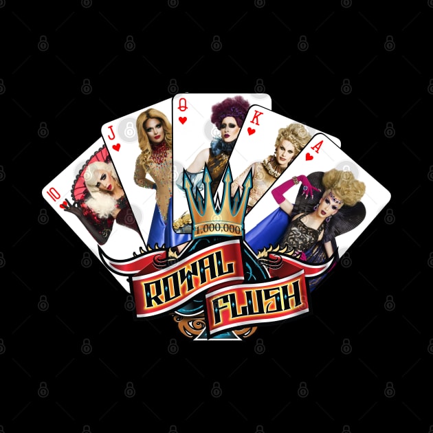 Royal Flush RPDR AS2 by fsketchr