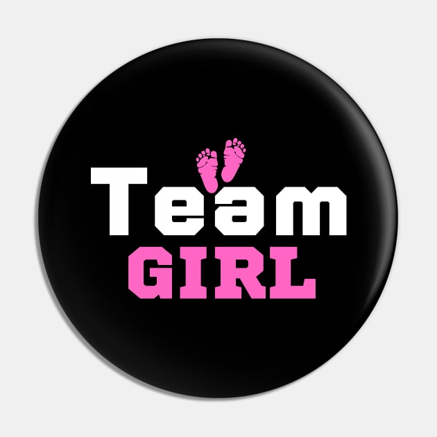 Team Girl Pin by HobbyAndArt