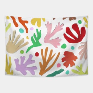 Transparent Matisse Seaweeds Tapestry