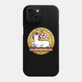 The Lamb of God who takes away the sin of the whole world Phone Case