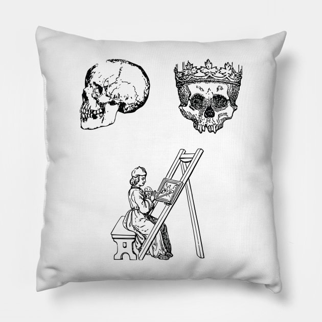 Art lovers Pillow by egoandrianooi9