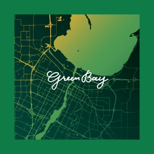 Green Bay Map T-Shirt