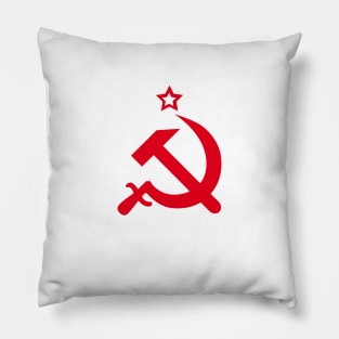 Hammer and sickle CCCP USSR Russia coat of arms nostalgia Pillow