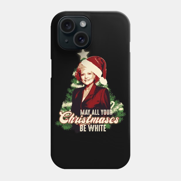 May All Your Christmases Be White Phone Case by mia_me