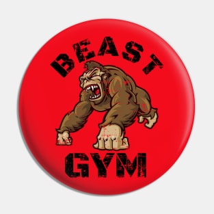 BEAST GYM GORILLA BODYBUILDING Pin