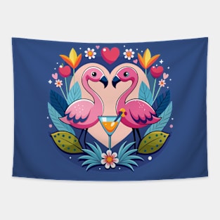 Flaming Love Tapestry