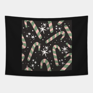 Candy Cane Christmas Tapestry