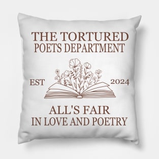 the tortured poets department Pillow