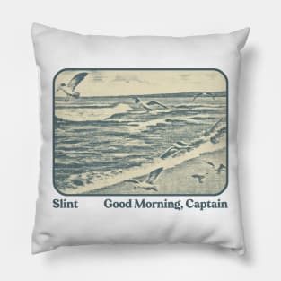 Good Morning, Captain  // Original Fan Art Design Pillow