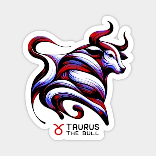 Taurus The Bull Zodiac Sign Magnet