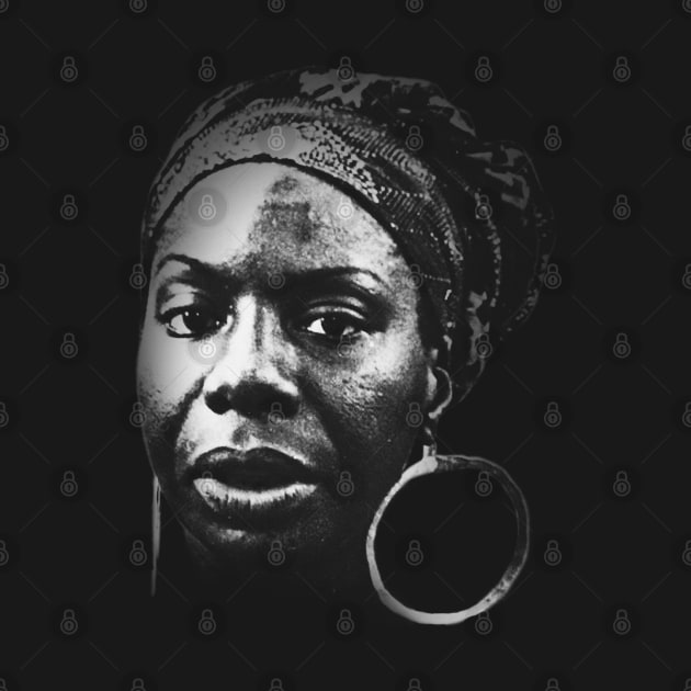 Retro Nina Simone by MuraiKacerStore