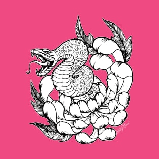 Chrysanthemum Snake T-Shirt