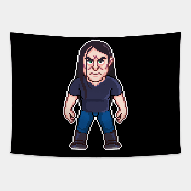 Nathan Pixplosion Tapestry by geekmythology