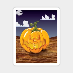 jack o lantern Magnet