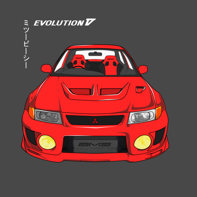 Mitsubishi Lancer Evolution V by Carlito