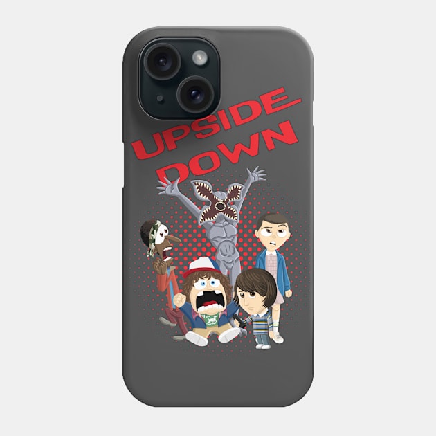 Upside Down Movie Parody Phone Case by bovaart