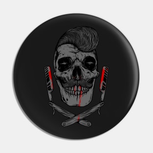 Skull Pomade Pin