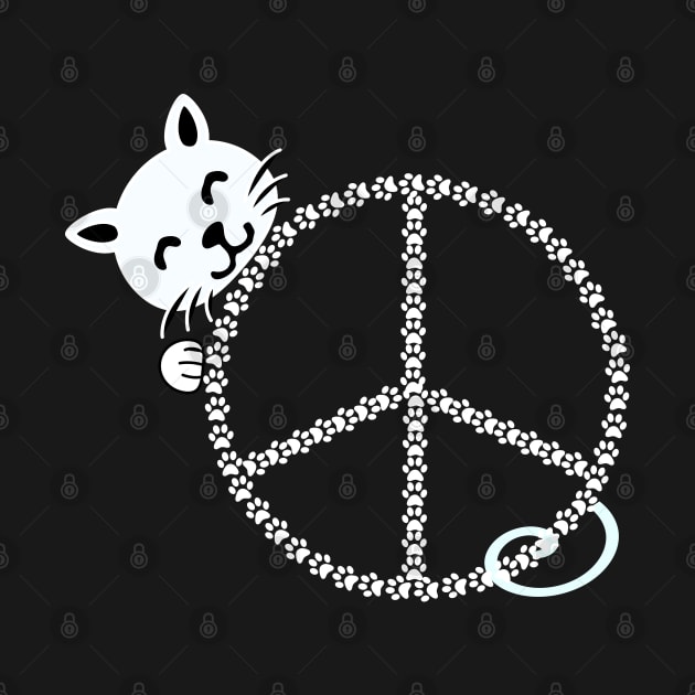 Peace Cat by Mitalie