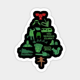 Christmas Vacation Christmas Tree Magnet