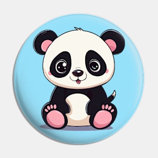 Kawaii Panda Pin