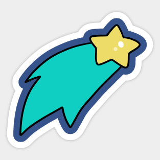 shooting stars aesthetic stickers Sticker for Sale by art-by